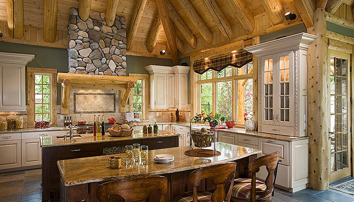 northville-kitchen - Town + Country Cedar Homes