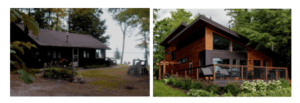Old School v. New School: Lakefront Cedar Living
