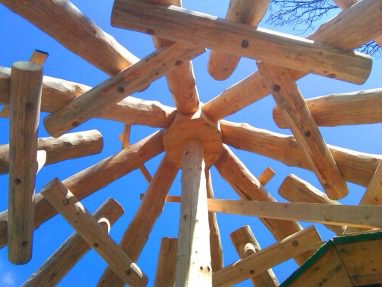 artistic log trusses